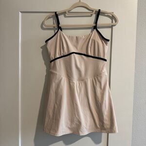 Joy lab cream piped active dress